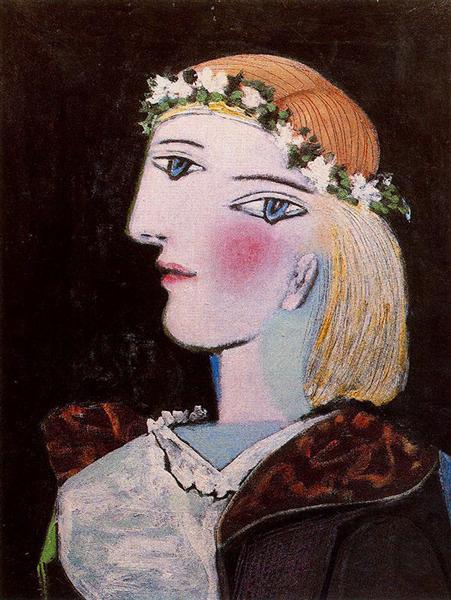 Pablo Picasso Portrait Of Marie-Therese Walter With Garland